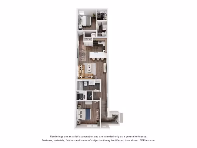 Unit 87-B 87-B floor plan